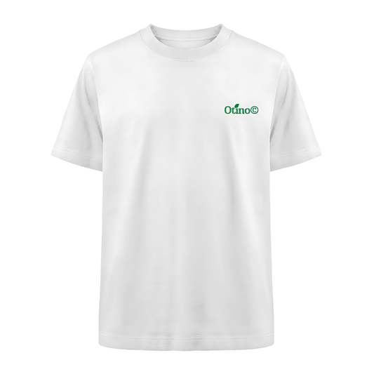Extra Heavy oversized T-Shirt mit Otino© Green Stitching
